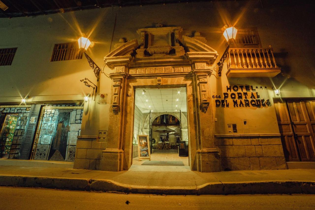 El Portal Del Marques Hotel Cajamarca Bagian luar foto