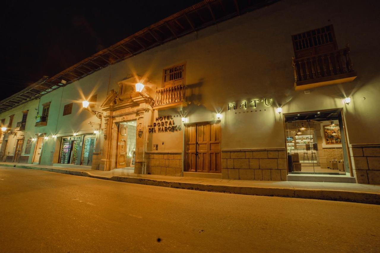 El Portal Del Marques Hotel Cajamarca Bagian luar foto