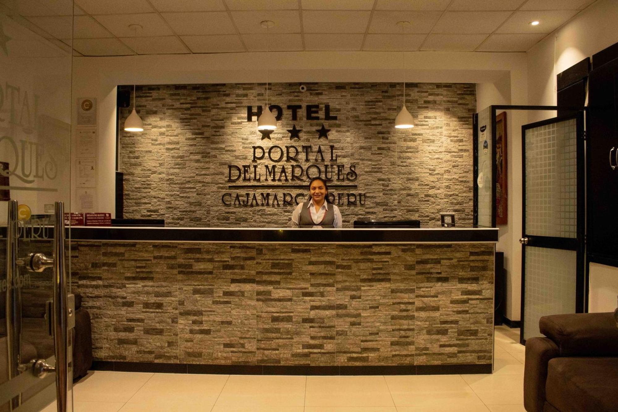 El Portal Del Marques Hotel Cajamarca Bagian luar foto