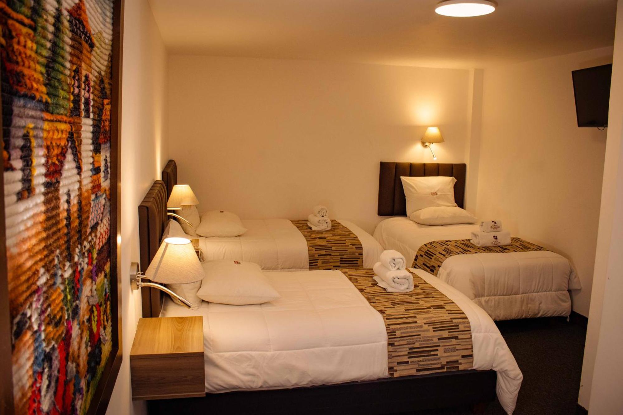 El Portal Del Marques Hotel Cajamarca Bagian luar foto