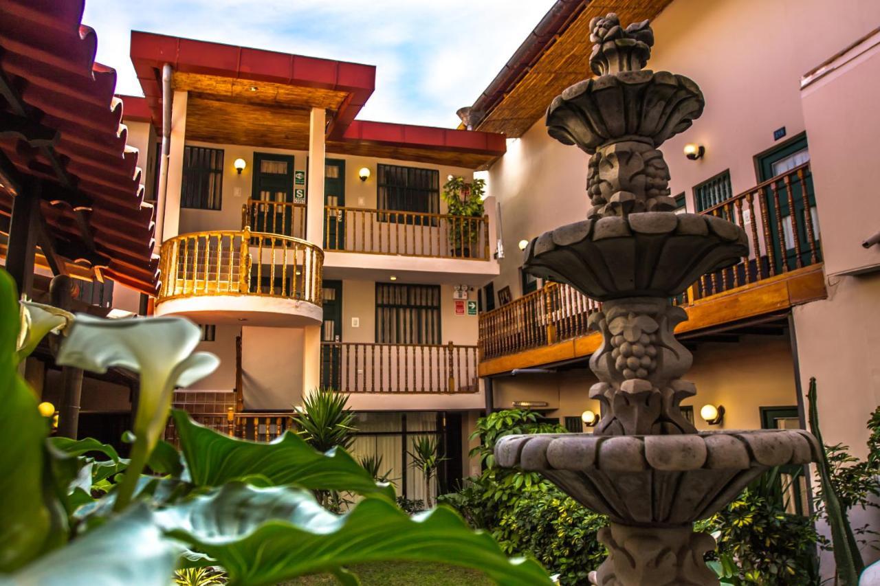 El Portal Del Marques Hotel Cajamarca Bagian luar foto